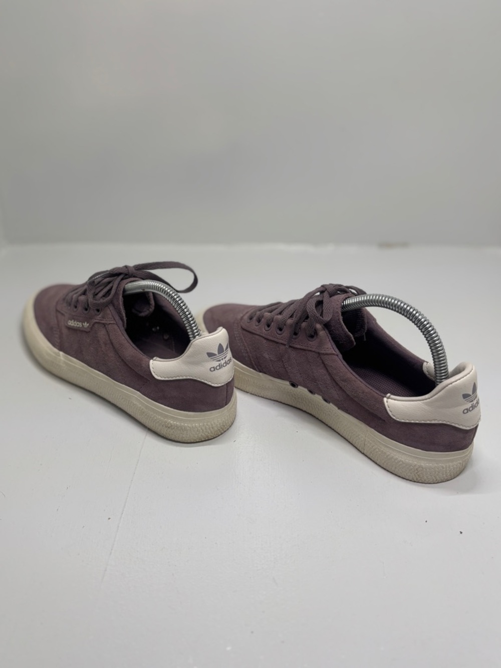 Adidas 3MC Vulc Purple Suede Sneakers Women’s Size 7 - Picture 5 of 13